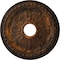 Ekena Millwork Raymond Ceiling Medallion (Fits Canopies up to 5 1/8"), 18 1/8"OD 3 5/8"ID x 1 1/8"P, Rust CM18RARUS - alternate 1